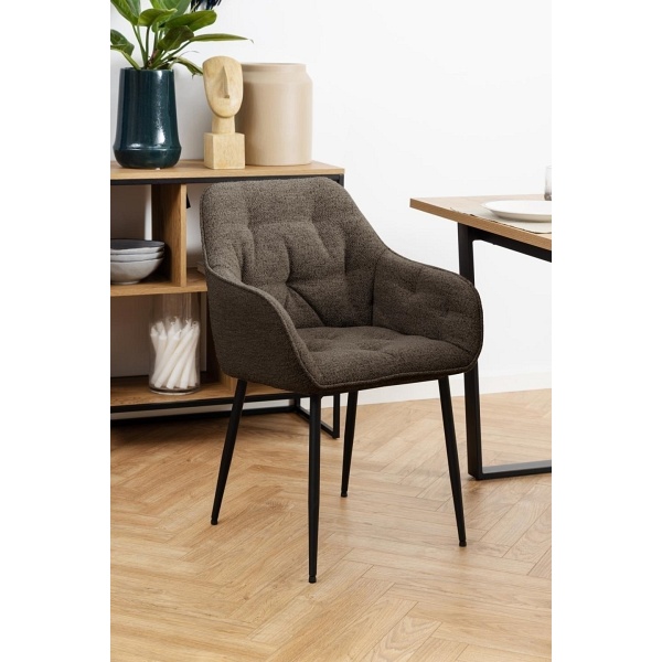 Krzesło Brooke brązowe Monza 40 - ACTONA